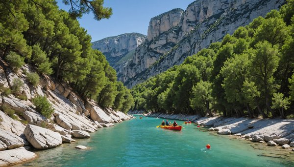Activités outdoor à découvrir dans les gorges du verdon avec le camping la farigoulette
