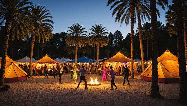 Animations en soirée au camping fréjus : spectacles et événements chez holiday green